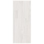 vidaXL Estantería/divisor de espacios madera pino blanco 100x30x71,5 cm vidaXL Estantería/divisor de espacios madera pino blanco 100x30x71,5 cm
