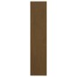 vidaXL Estantería divisor de espacios pino marrón miel 100x30x135,5cm vidaXL Estantería divisor de espacios pino marrón miel 100x30x135,5cm