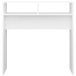 vidaXL Mesa consola madera de ingeniería blanco 78x30x80 cm vidaXL Mesa consola madera de ingeniería blanco 78x30x80 cm