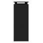vidaXL Mesa consola madera contrachapada negro 102x30x80 cm vidaXL Mesa consola madera contrachapada negro 102x30x80 cm