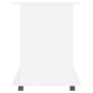 vidaXL Armario con ruedas madera contrachapada blanco 60x45x60 cm vidaXL Armario con ruedas madera contrachapada blanco 60x45x60 cm