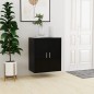 vidaXL Mueble zapatero de madera de ingeniería negro 60x35x70 cm vidaXL Mueble zapatero de madera de ingeniería negro 60x35x70 cm