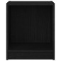 vidaXL Mesita de noche 2 uds madera de pino negro 35,5x33,5x41,5 cm vidaXL Mesita de noche 2 uds madera de pino negro 35,5x33,5x41,5 cm