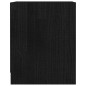 vidaXL Mesita de noche 2 uds madera de pino negro 35,5x33,5x41,5 cm vidaXL Mesita de noche 2 uds madera de pino negro 35,5x33,5x41,5 cm
