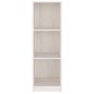 vidaXL Estantería/divisor espacios madera pino blanco 36x33x110 cm vidaXL Estantería/divisor espacios madera pino blanco 36x33x110 cm