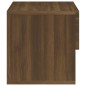 vidaXL Mesita de noche de pared marrón roble vidaXL Mesita de noche de pared marrón roble