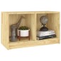 vidaXL Mueble de TV de madera maciza de pino 70x33x42 cm