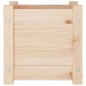 vidaXL Jardinera madera maciza de pino 31x31x31 cm vidaXL Jardinera madera maciza de pino 31x31x31 cm