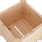 vidaXL Jardinera madera maciza de pino 31x31x31 cm vidaXL Jardinera madera maciza de pino 31x31x31 cm