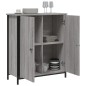 vidaXL Aparador de madera de ingeniería gris Sonoma 70x30x80 cm vidaXL Aparador de madera de ingeniería gris Sonoma 70x30x80 cm