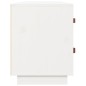 vidaXL Banco zapatero madera maciza de pino blanco 100x34x45 cm vidaXL Banco zapatero madera maciza de pino blanco 100x34x45 cm