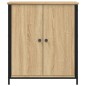 vidaXL Aparador de madera de ingeniería roble Sonoma 70x30x80 cm vidaXL Aparador de madera de ingeniería roble Sonoma 70x30x80 cm