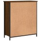 vidaXL Aparador de madera de ingeniería marrón roble 70x30x80 cm vidaXL Aparador de madera de ingeniería marrón roble 70x30x80 cm