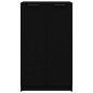 vidaXL Mueble zapatero madera contrachapada negro 59x35x100 cm vidaXL Mueble zapatero madera contrachapada negro 59x35x100 cm