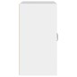 vidaXL Armario de pared madera contrachapada blanco 60x31x60 cm vidaXL Armario de pared madera contrachapada blanco 60x31x60 cm