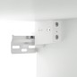 vidaXL Armario de pared madera contrachapada blanco 60x31x60 cm vidaXL Armario de pared madera contrachapada blanco 60x31x60 cm