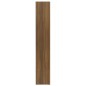 vidaXL Estantería para CD 2 uds madera marrón roble 21x16x93,5 cm vidaXL Estantería para CD 2 uds madera marrón roble 21x16x93,5 cm