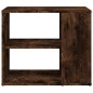 vidaXL Armario auxiliar madera contrachapada roble ahumado 60x30x50 cm vidaXL Armario auxiliar madera contrachapada roble ahumado 60x30x50 cm