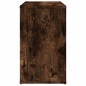 vidaXL Armario auxiliar madera contrachapada roble ahumado 60x30x50 cm vidaXL Armario auxiliar madera contrachapada roble ahumado 60x30x50 cm
