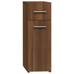 vidaXL Armario botiquín madera contrachapada roble marrón 20x45,5x60cm