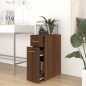 vidaXL Armario botiquín madera contrachapada roble marrón 20x45,5x60cm vidaXL Armario botiquín madera contrachapada roble marrón 20x45,5x60cm