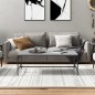 vidaXL Mesa de centro madera contrachapada gris Sonoma 100x50x35 cm vidaXL Mesa de centro madera contrachapada gris Sonoma 100x50x35 cm