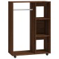 vidaXL Armario madera contrachapada color roble marrón 80x40x110 cm vidaXL Armario madera contrachapada color roble marrón 80x40x110 cm