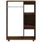 vidaXL Armario madera contrachapada color roble marrón 80x40x110 cm vidaXL Armario madera contrachapada color roble marrón 80x40x110 cm