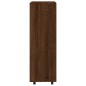 vidaXL Armario madera contrachapada color roble marrón 80x40x110 cm vidaXL Armario madera contrachapada color roble marrón 80x40x110 cm