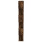 vidaXL Estantería/Biombo madera aglomerada roble ahumado 80x24x192 cm vidaXL Estantería/Biombo madera aglomerada roble ahumado 80x24x192 cm