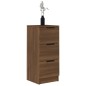 vidaXL Aparador madera contrachapada color marrón roble 30x30x70 cm vidaXL Aparador madera contrachapada color marrón roble 30x30x70 cm