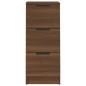 vidaXL Aparador madera contrachapada color marrón roble 30x30x70 cm vidaXL Aparador madera contrachapada color marrón roble 30x30x70 cm