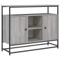 vidaXL Aparador de madera de ingeniería gris Sonoma 100x35x80 cm vidaXL Aparador de madera de ingeniería gris Sonoma 100x35x80 cm
