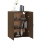 vidaXL Armario colgante madera contrachapada roble marrón 69,5x34x90cm vidaXL Armario colgante madera contrachapada roble marrón 69,5x34x90cm