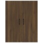 vidaXL Armario colgante madera contrachapada roble marrón 69,5x34x90cm vidaXL Armario colgante madera contrachapada roble marrón 69,5x34x90cm