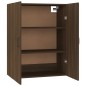 vidaXL Armario colgante madera contrachapada roble marrón 69,5x34x90cm vidaXL Armario colgante madera contrachapada roble marrón 69,5x34x90cm
