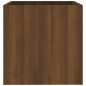 vidaXL Jardinera de madera contrachapada marrón roble 40x40x40 cm vidaXL Jardinera de madera contrachapada marrón roble 40x40x40 cm
