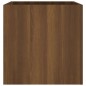 vidaXL Jardinera de madera contrachapada marrón roble 40x40x40 cm vidaXL Jardinera de madera contrachapada marrón roble 40x40x40 cm