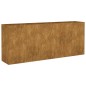 vidaXL Jardinera acero corten 200x40x80 cm vidaXL Jardinera acero corten 200x40x80 cm