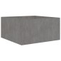 vidaXL Jardinera de acero corten 80x80x40 cm vidaXL Jardinera de acero corten 80x80x40 cm