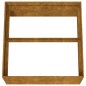 vidaXL Jardinera de acero corten 80x80x40 cm vidaXL Jardinera de acero corten 80x80x40 cm