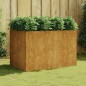 vidaXL Jardinera acero corten 120x80x80 cm vidaXL Jardinera acero corten 120x80x80 cm