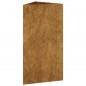 vidaXL Jardinera de acero corten 40x34,5x75 cm vidaXL Jardinera de acero corten 40x34,5x75 cm