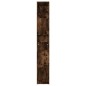 vidaXL Estantería de madera contrachapada roble ahumado 45x24x160 cm vidaXL Estantería de madera contrachapada roble ahumado 45x24x160 cm