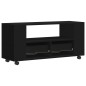 vidaXL Mueble para TV madera de ingeniería negro 102x34,5x43 cm vidaXL Mueble para TV madera de ingeniería negro 102x34,5x43 cm