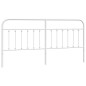 vidaXL Cabecero de metal blanco 193 cm vidaXL Cabecero de metal blanco 193 cm
