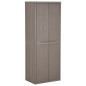 vidaXL Armario almacenaje de jardín PP apariencia madera 65x45x172 cm vidaXL Armario almacenaje de jardín PP apariencia madera 65x45x172 cm