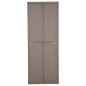 vidaXL Armario almacenaje de jardín PP apariencia madera 65x45x172 cm vidaXL Armario almacenaje de jardín PP apariencia madera 65x45x172 cm