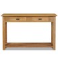 vidaXL Mesa consola de madera de teca maciza 120x30x80 cm vidaXL Mesa consola de madera de teca maciza 120x30x80 cm