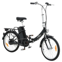 Bicicleta eléctrica plegable con batería litio aleación de aluminio 